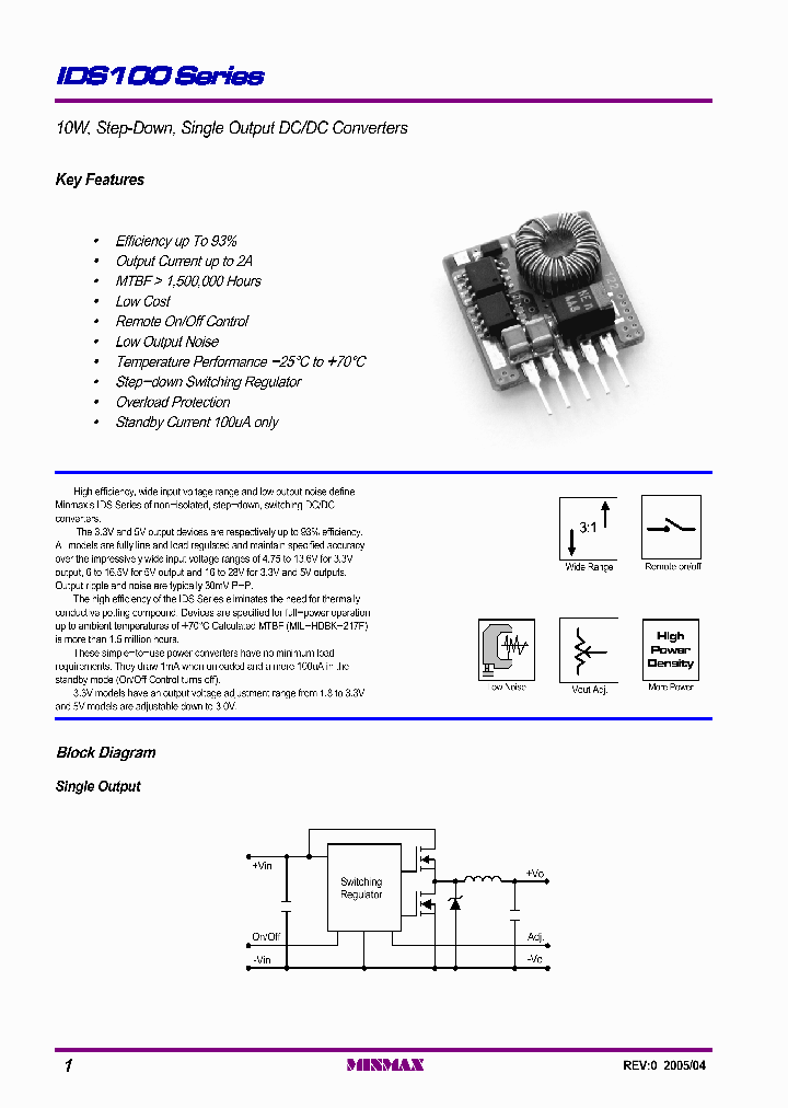 IDS101_434497.PDF Datasheet