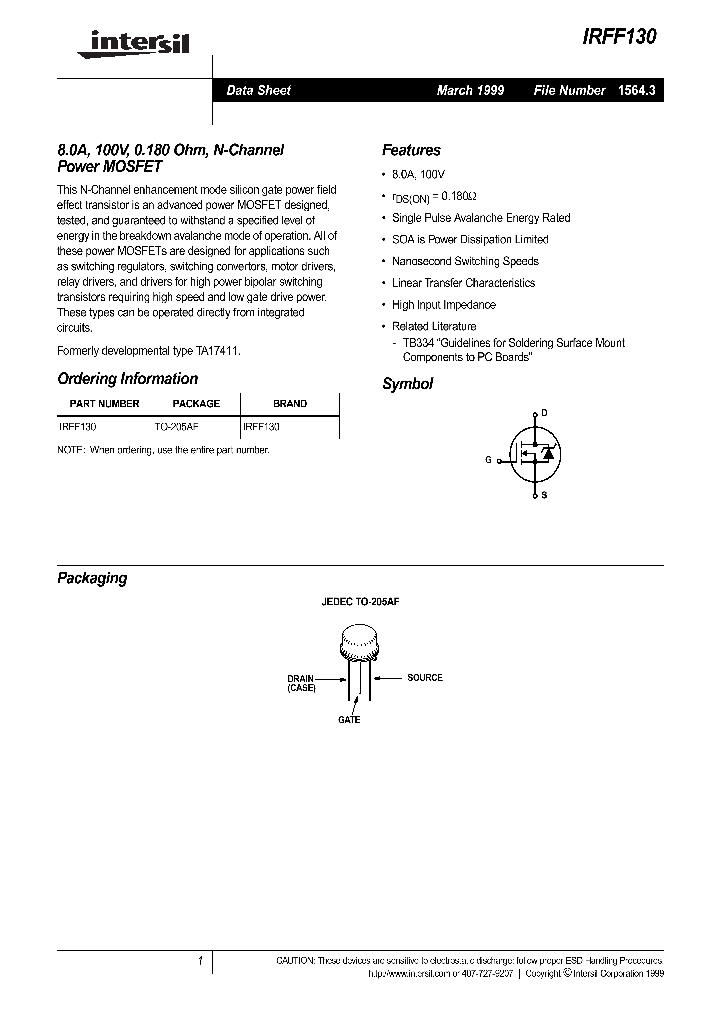 IRFF130_390704.PDF Datasheet