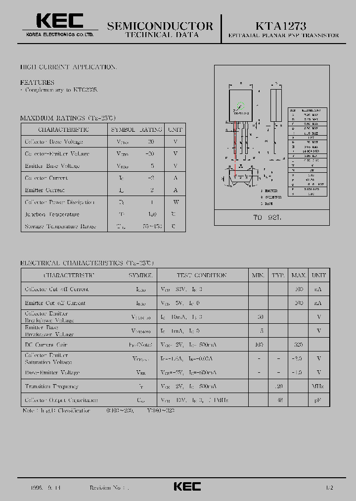 KTA1273_394695.PDF Datasheet