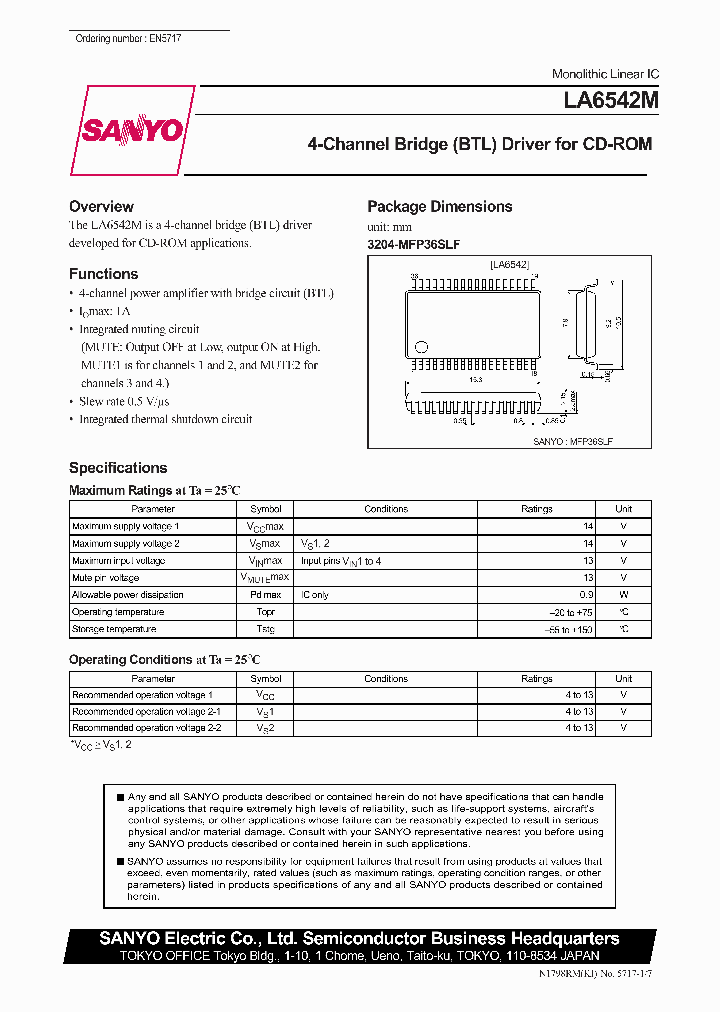 LA6542M_395471.PDF Datasheet