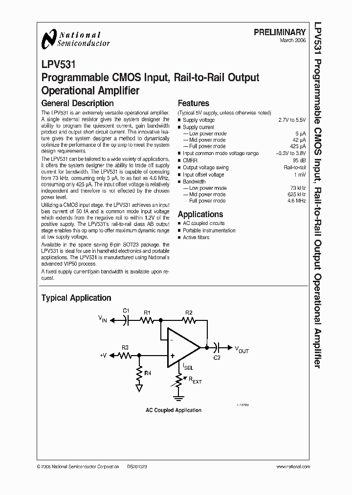 LPV531_430609.PDF Datasheet