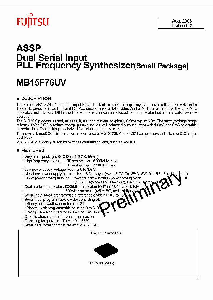 MB15F76UV_412620.PDF Datasheet