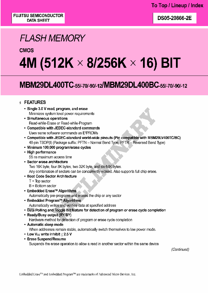 MBM29DL400TC-12_410027.PDF Datasheet
