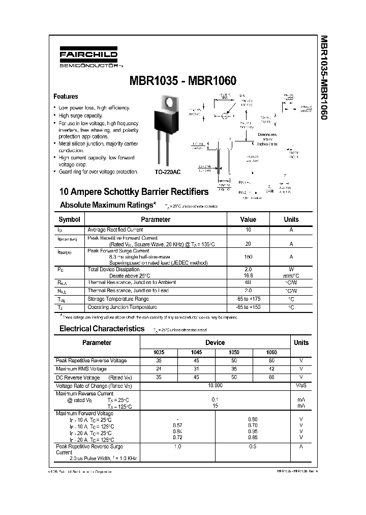 MBR1045_434396.PDF Datasheet