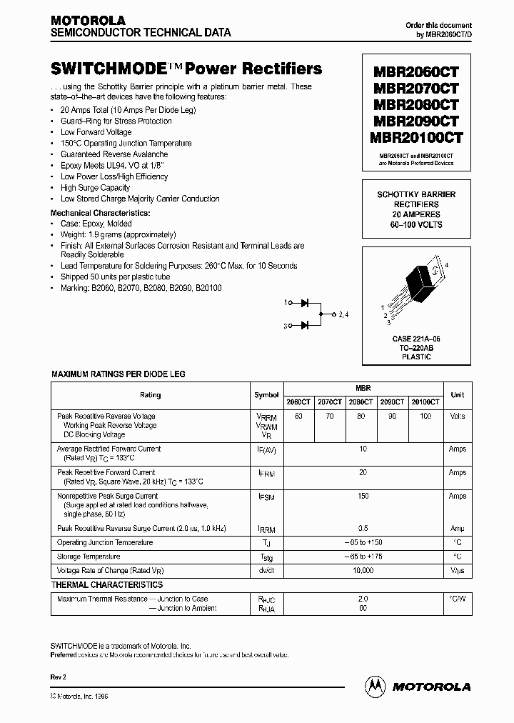 MBR2080CT_433535.PDF Datasheet