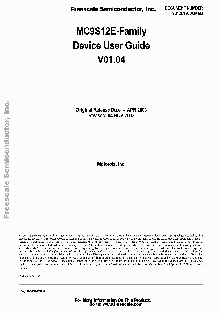 MC9S12E128CFU_398566.PDF Datasheet