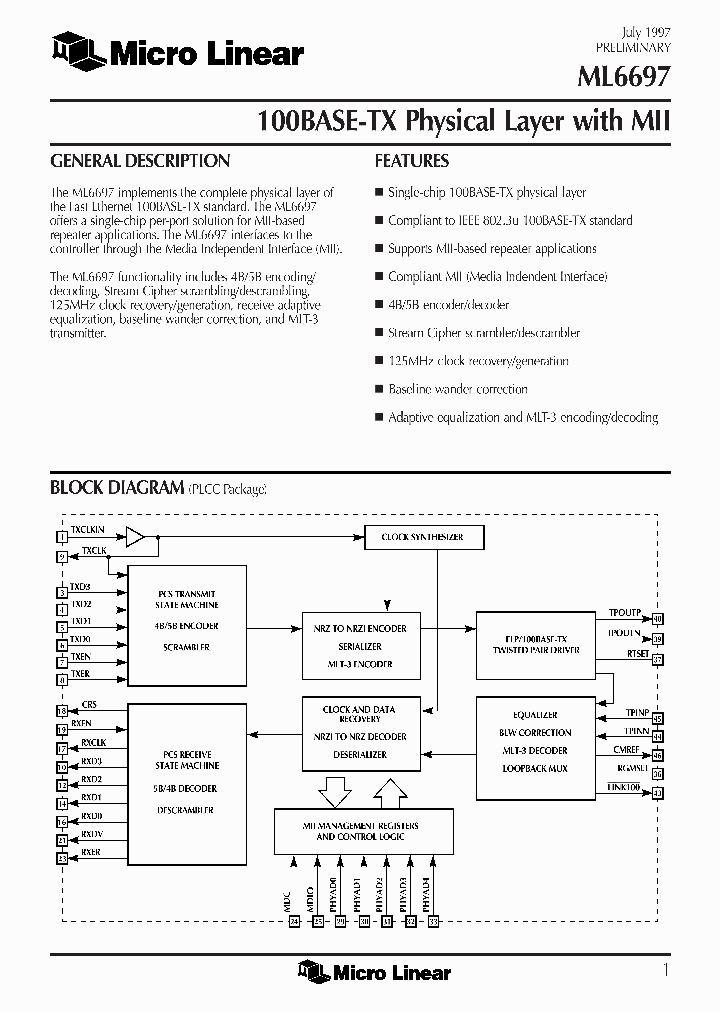 ML6697_420779.PDF Datasheet