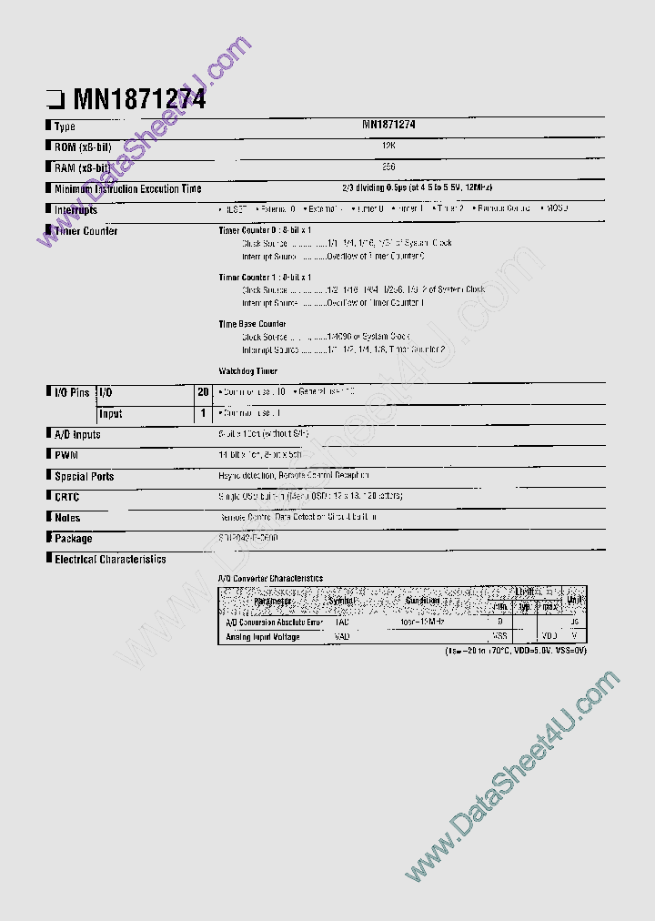 MN1871274_396348.PDF Datasheet