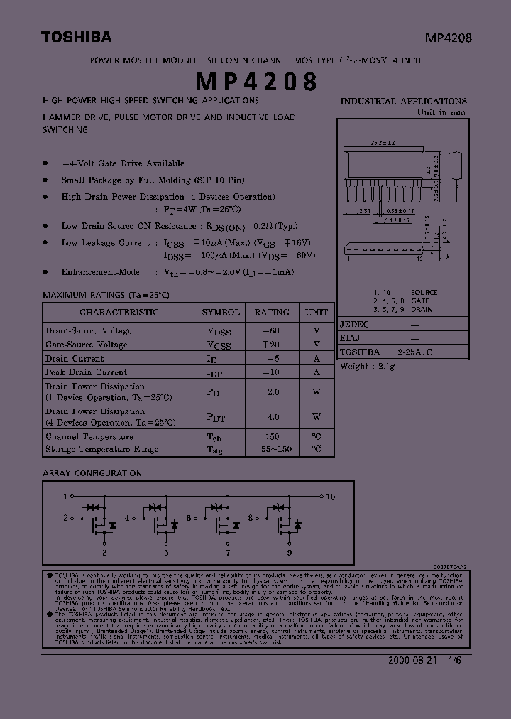 MP4208_431827.PDF Datasheet