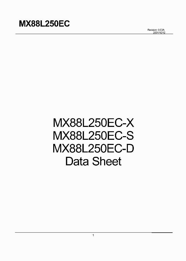 MX88L250EC-X_424124.PDF Datasheet