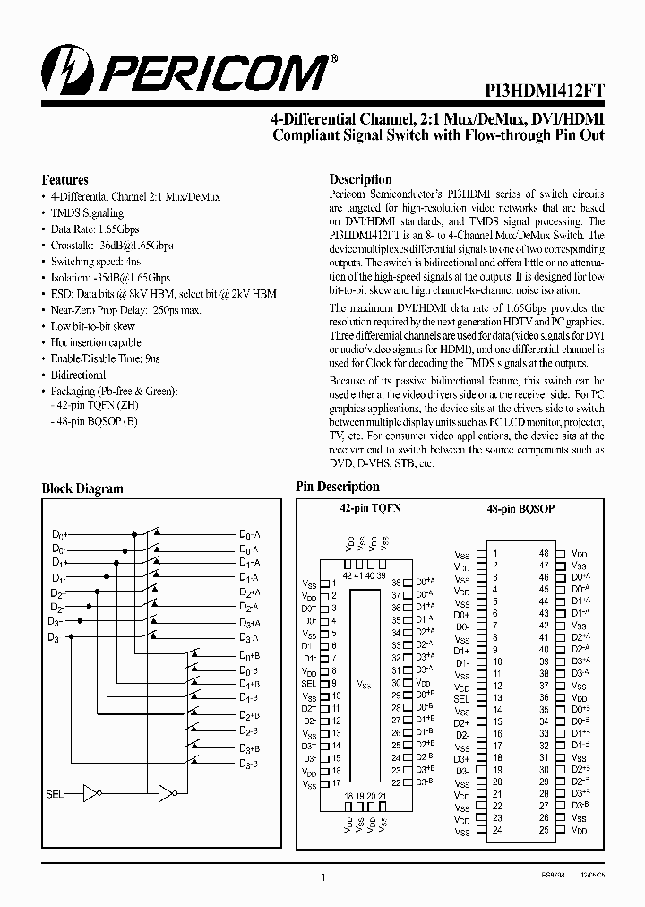 PI3HDMI412FT_395268.PDF Datasheet