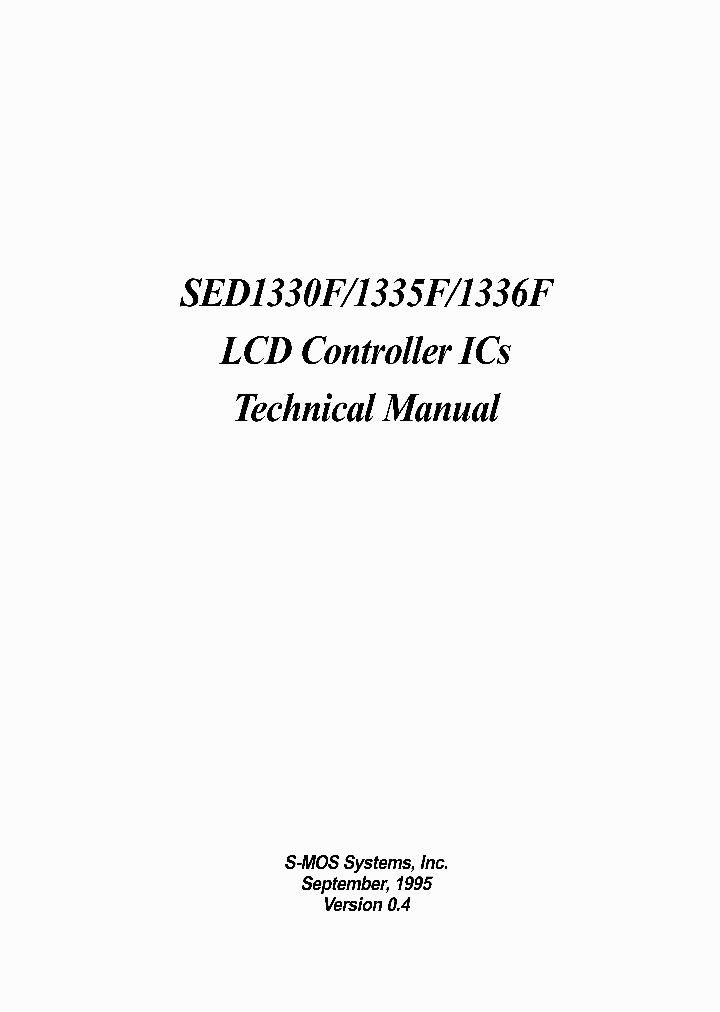 SED1335F_433188.PDF Datasheet