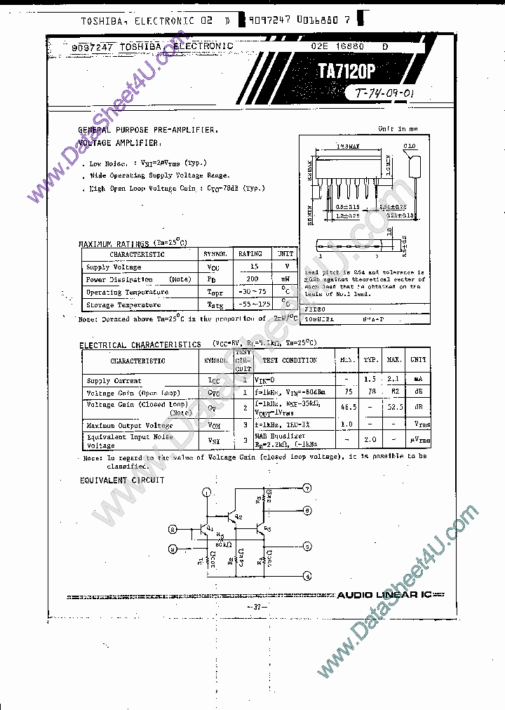 TA7120P_400710.PDF Datasheet