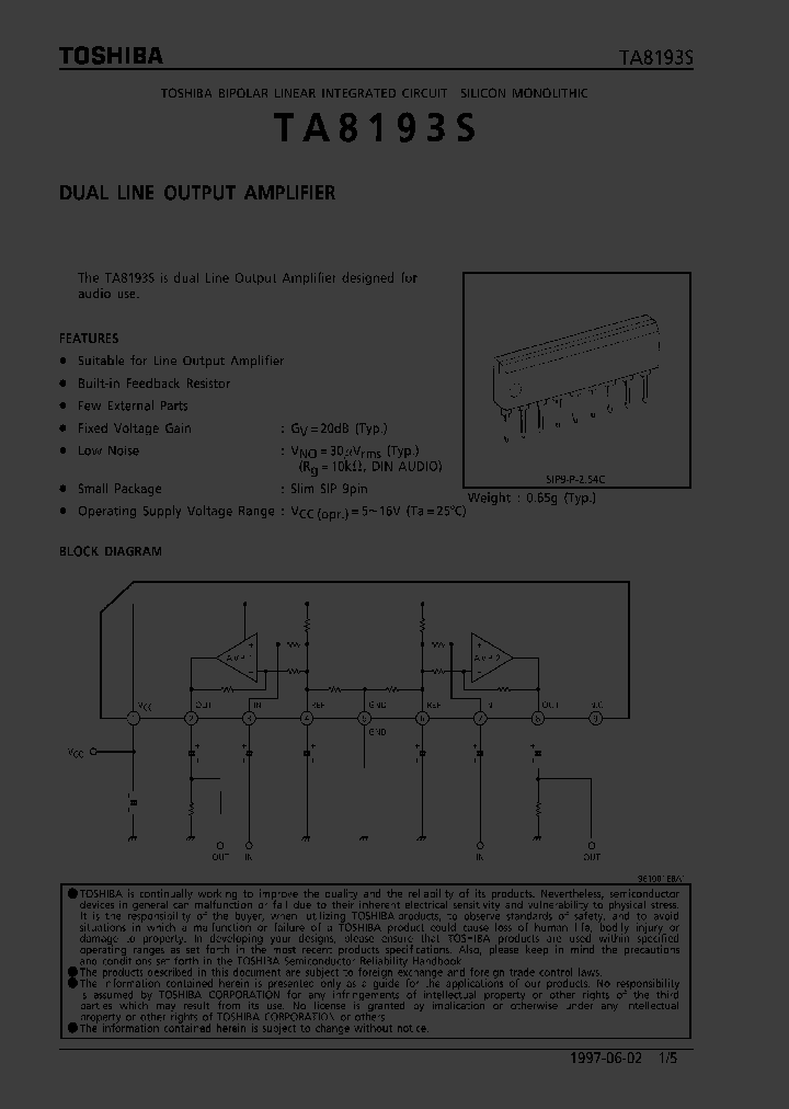 TA8193S_403590.PDF Datasheet