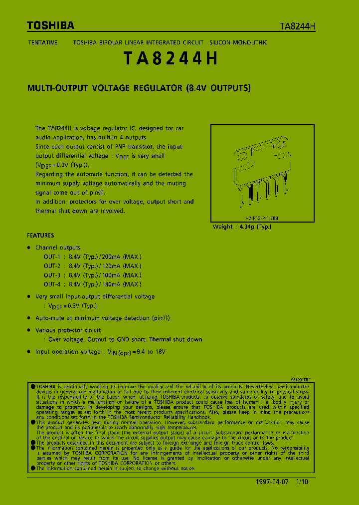 TA8244H_421722.PDF Datasheet