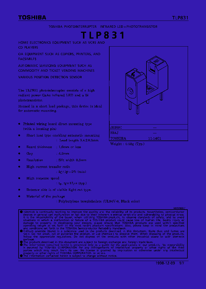 TLP831_395572.PDF Datasheet