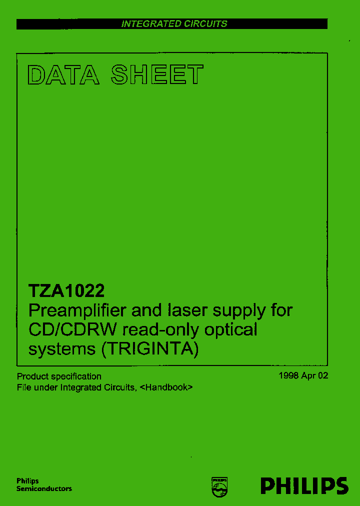TZA1022_412584.PDF Datasheet