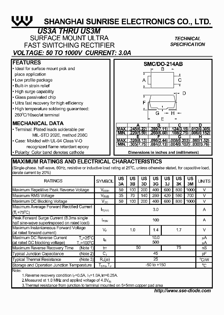US3M_432632.PDF Datasheet