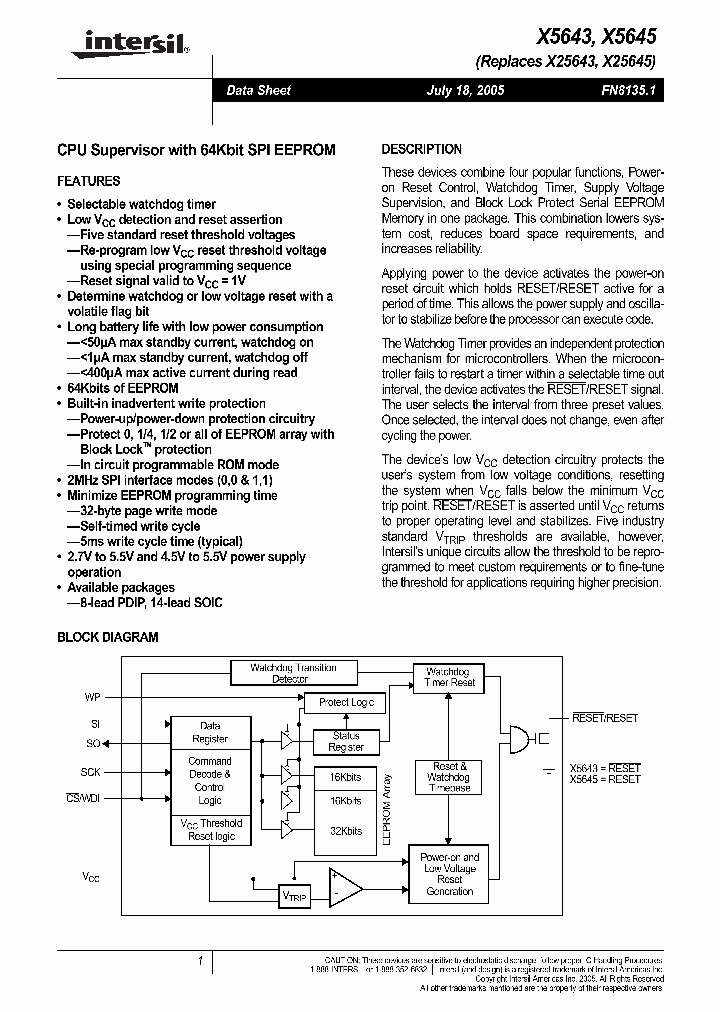 X5643S14_428618.PDF Datasheet