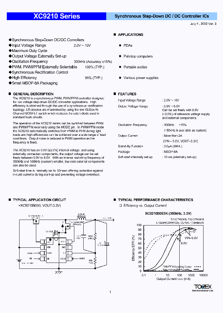 XC9210B093KL_417228.PDF Datasheet