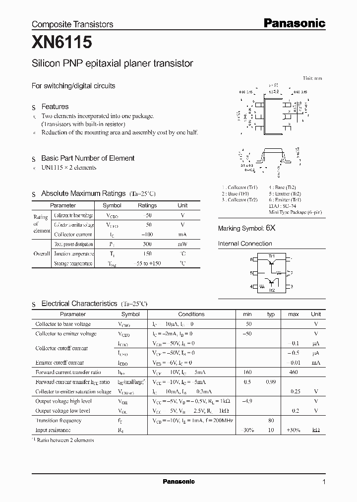 XN6115_412516.PDF Datasheet