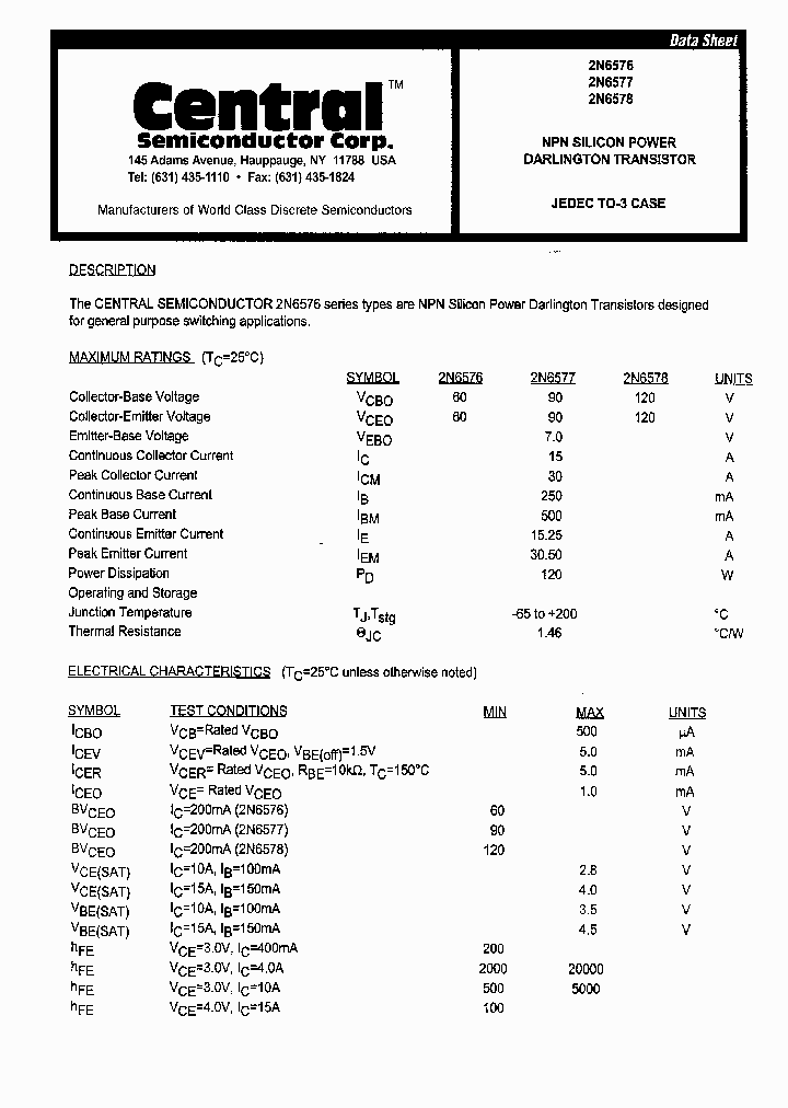 2N6576_438445.PDF Datasheet
