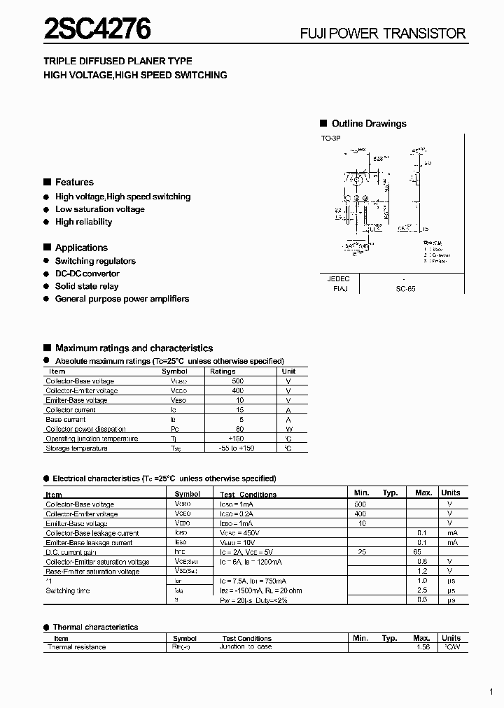 2SC4276_443432.PDF Datasheet