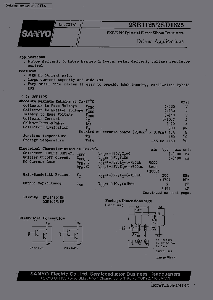 2SB1125_6742.PDF Datasheet