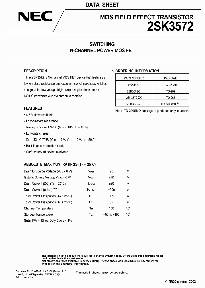 2SK3572_453130.PDF Datasheet