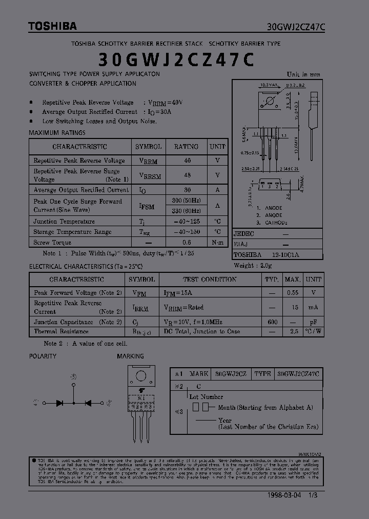 30GWJ2CZ47C_454904.PDF Datasheet