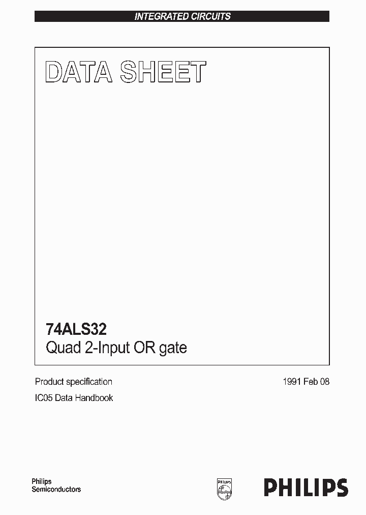 74ALS32_460760.PDF Datasheet