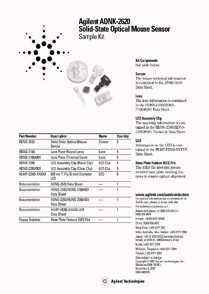 ADNS-2620_471855.PDF Datasheet