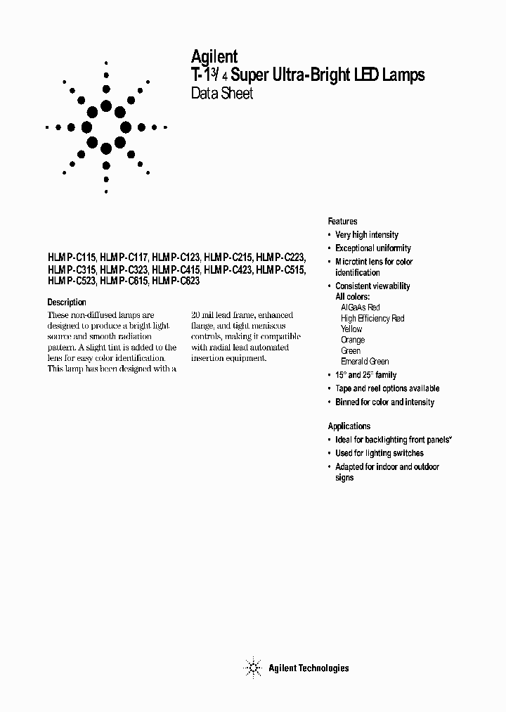 HLMP-C323-L0000_468980.PDF Datasheet