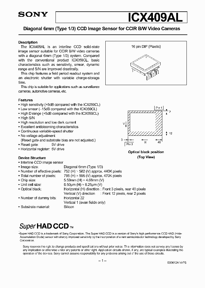 ICX409AL_470437.PDF Datasheet