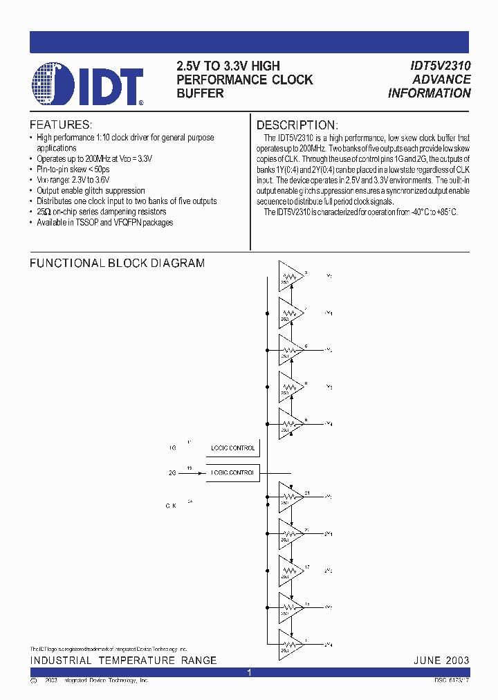 IDT5V2310PG_358473.PDF Datasheet