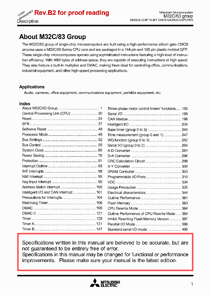 M32C83_443975.PDF Datasheet