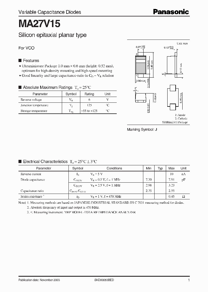 MA27V15_461013.PDF Datasheet