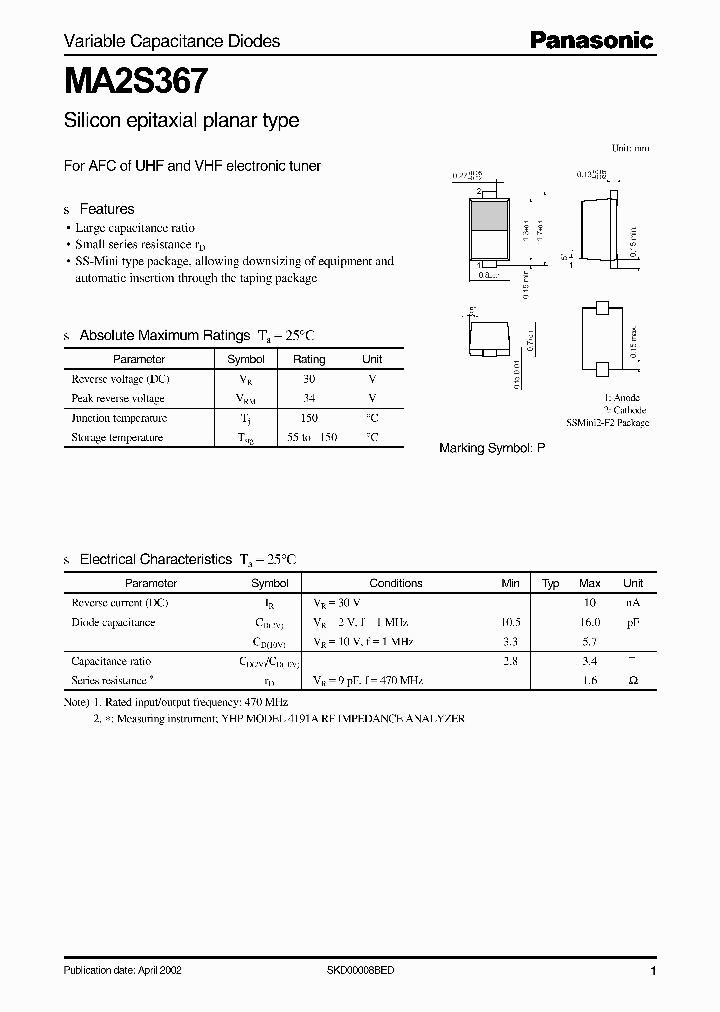 MA2S367_448276.PDF Datasheet