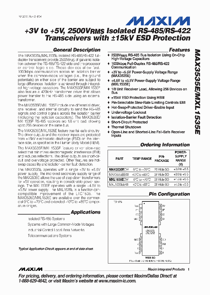 MAX3535E_456980.PDF Datasheet