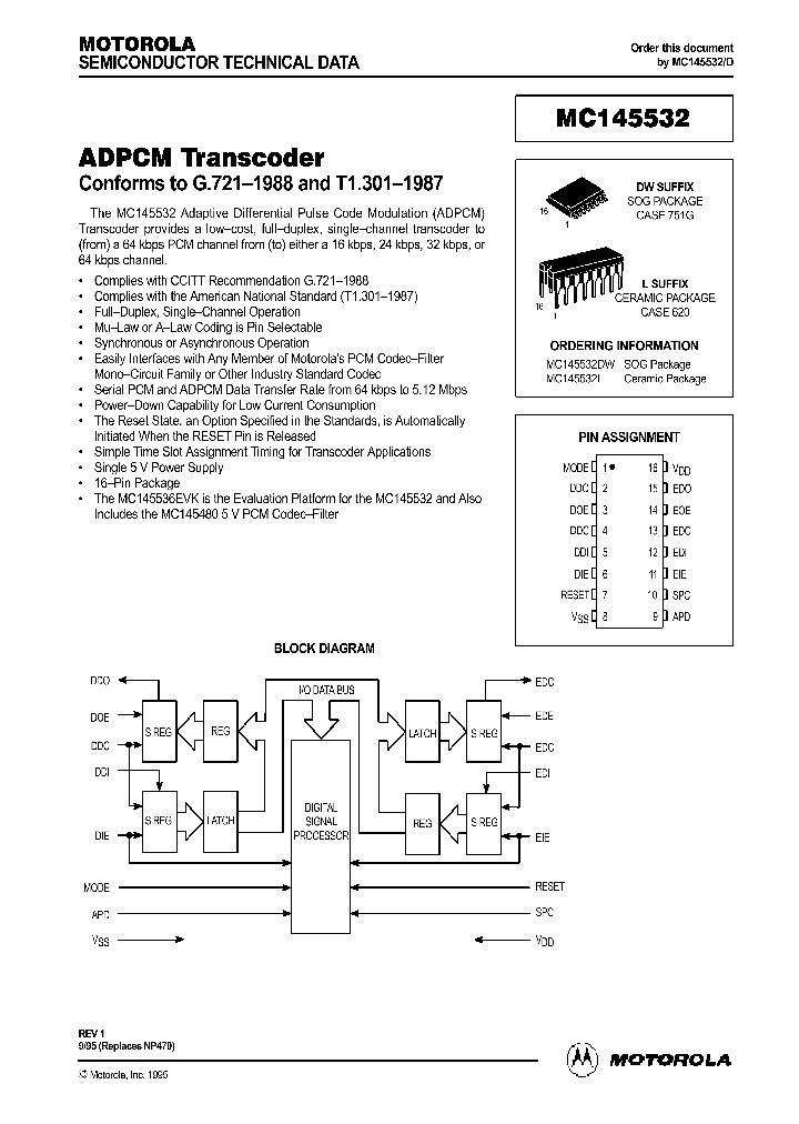 MC145532_11101.PDF Datasheet