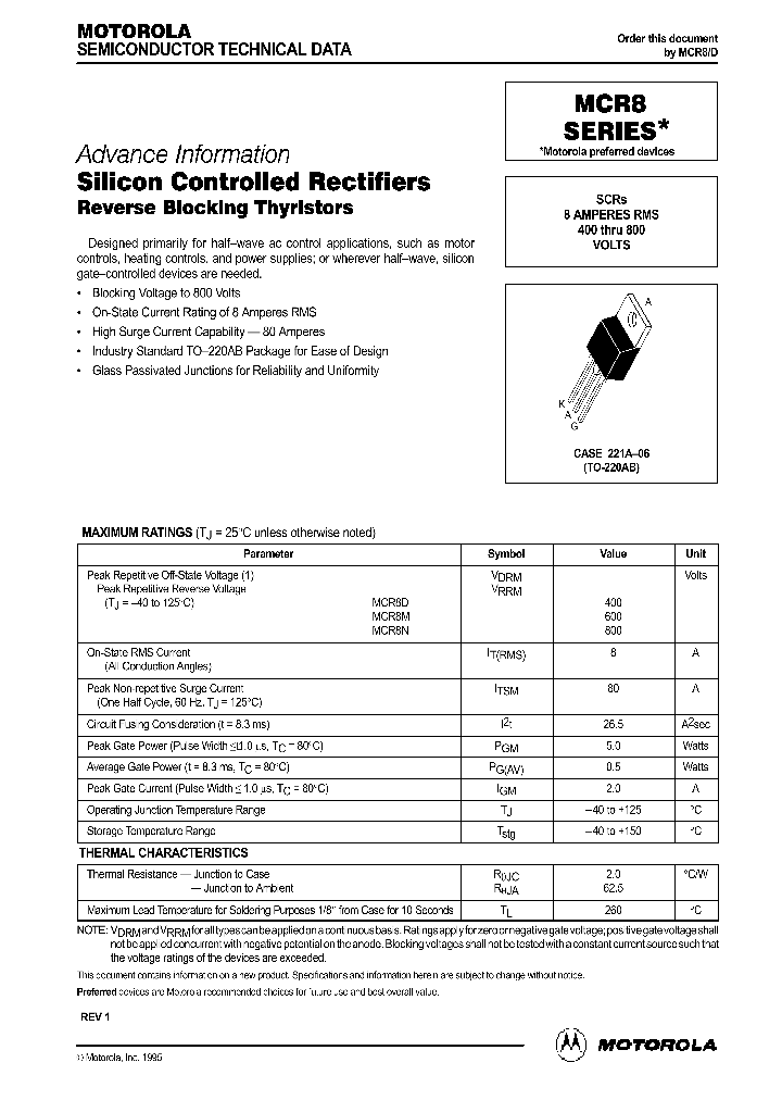 MCR8_454787.PDF Datasheet