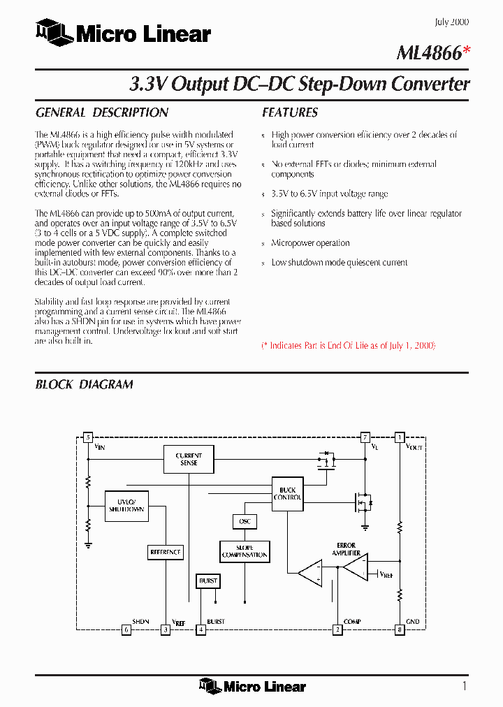 ML4866_460668.PDF Datasheet