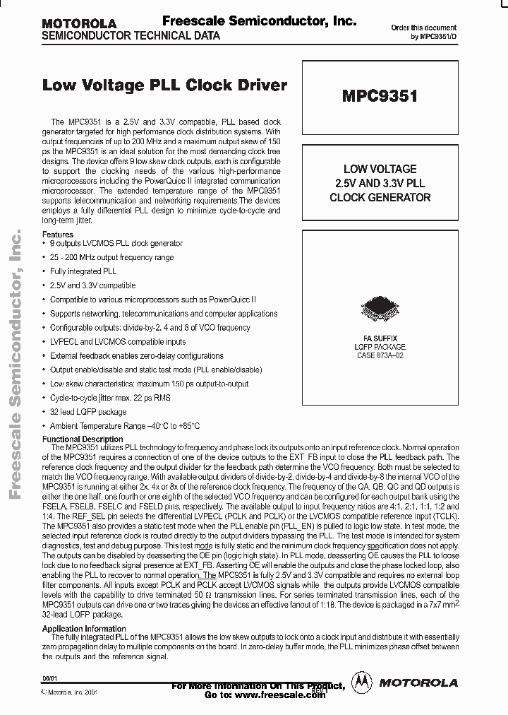 MPC9351D_476647.PDF Datasheet
