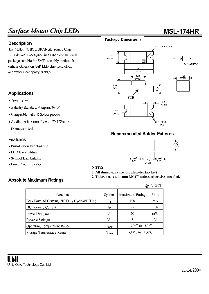 MSL-174HR_457147.PDF Datasheet