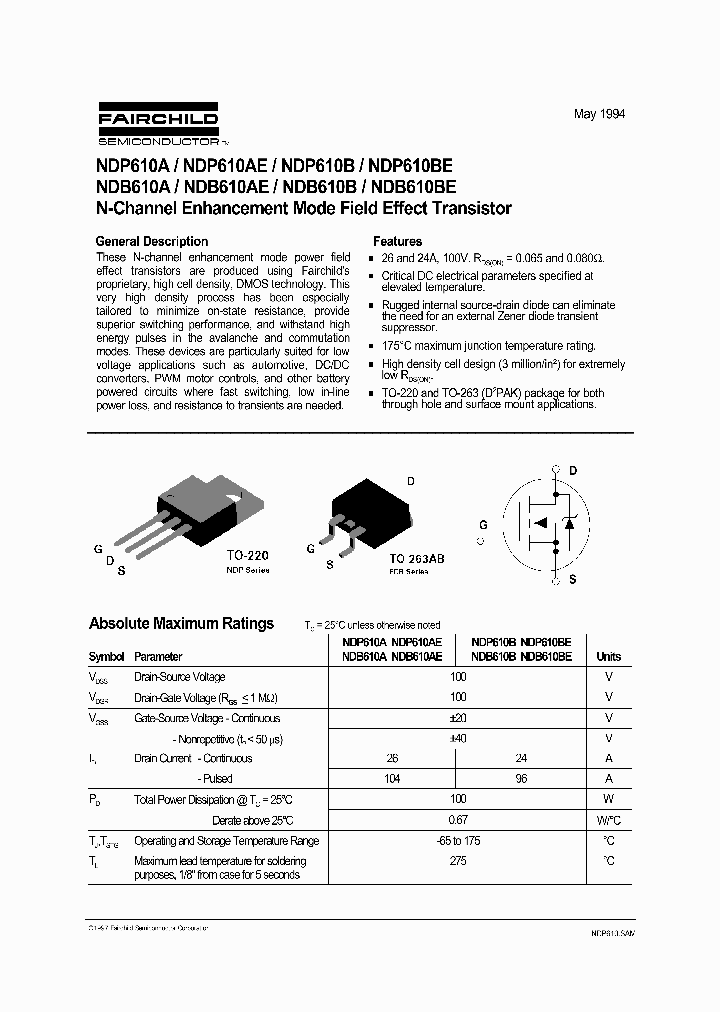 NDP610BE_438073.PDF Datasheet