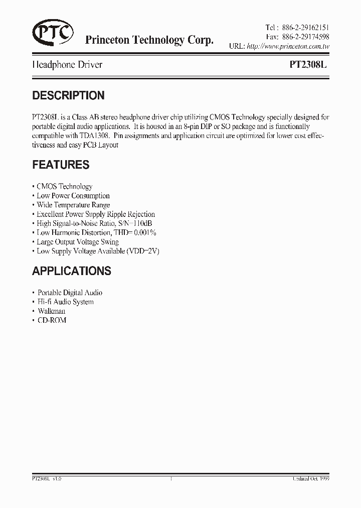 PT2308L_187336.PDF Datasheet