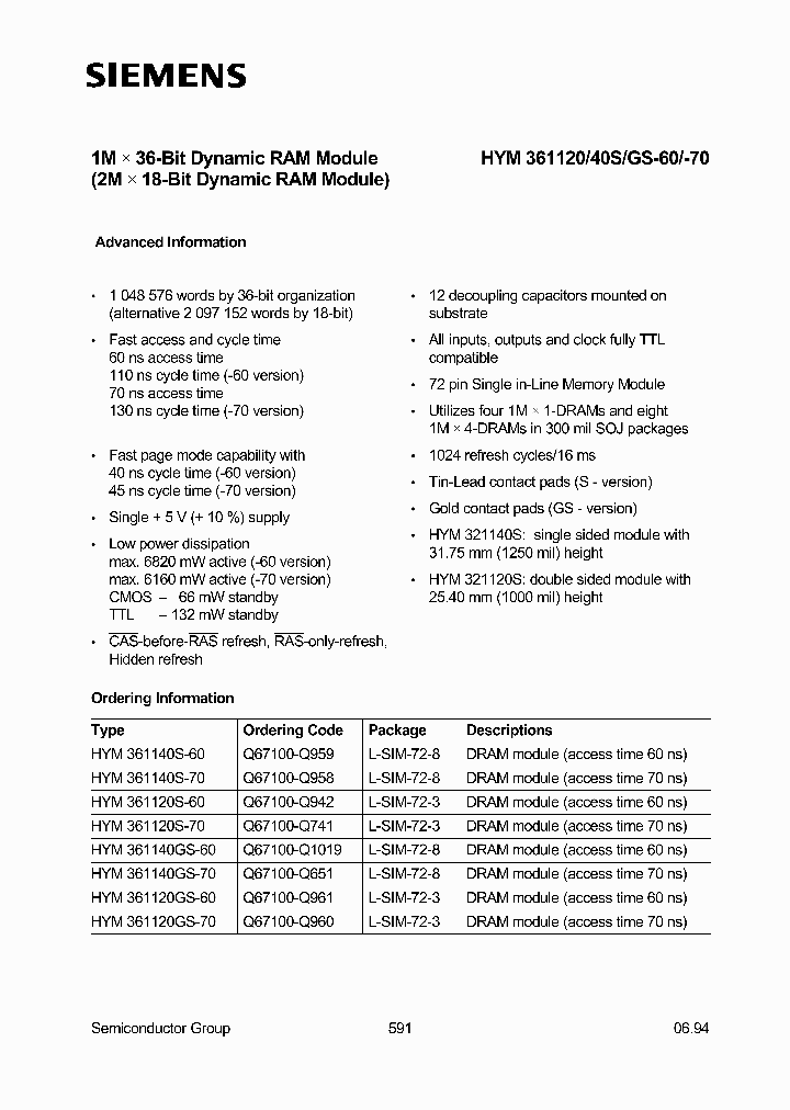 HYM361140GS-70_307997.PDF Datasheet