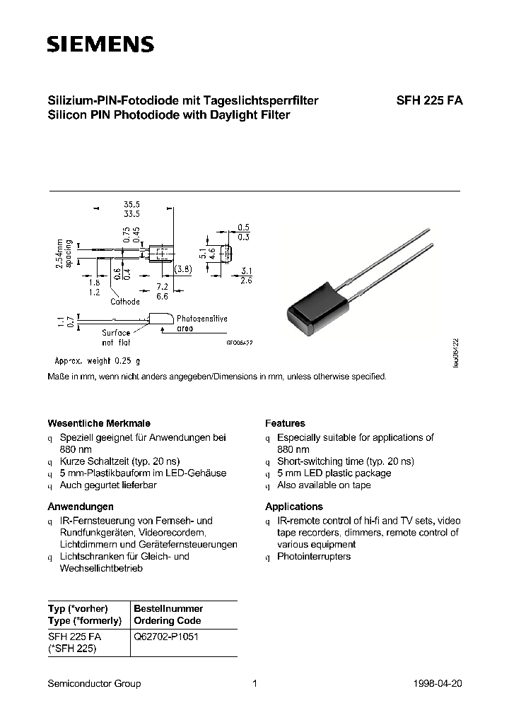 SFH225FA_305437.PDF Datasheet