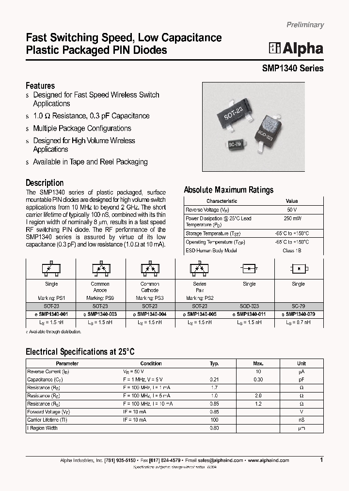 SMP1340_96971.PDF Datasheet