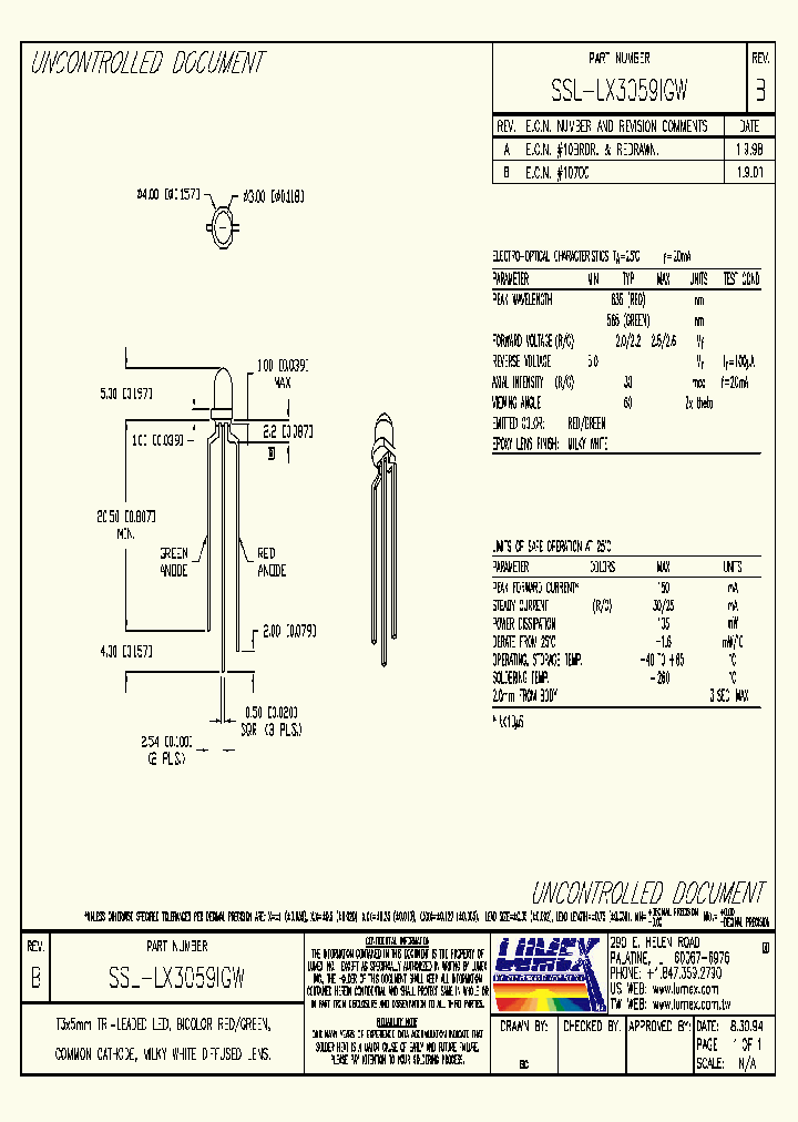 SSL-LX3059IGW_435577.PDF Datasheet